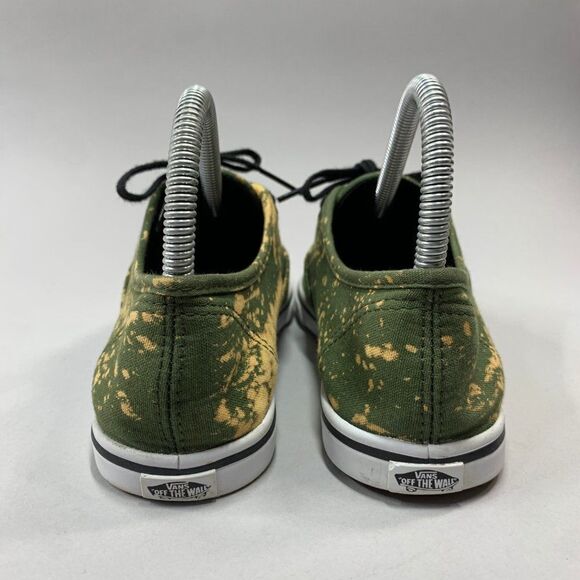 Vans‎ Women's Size 6 Custom Bleached Low Top Canvas Sneakers - Picture 5 of 10